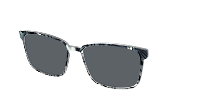 The Polarized Zebra Pearl Split Sun Top - Angle Top Thumbnail - Pair Eyewear