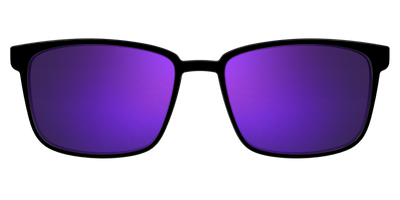 The Polarized Purple Reflective Sun Top - Front Top Thumbnail - Pair Eyewear