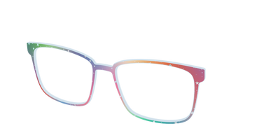 The Rainbow Holographic Celestial - Angle Top Thumbnail - Pair Eyewear