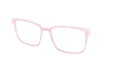 The Rose Quartz Pearl Marble - Angle Top Thumbnail - Pair Eyewear
