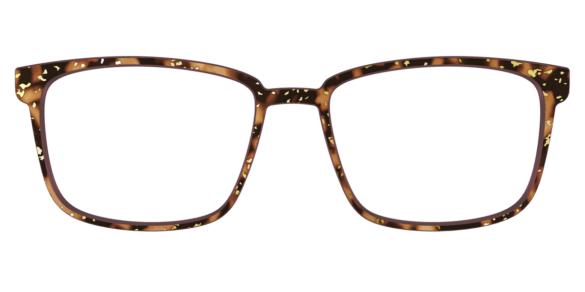 The Sandalwood Tortoise with Gold Foil - Front Top Image - Pair Eyewear
