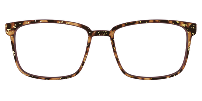 The Sandalwood Tortoise with Gold Foil - Front Top Thumbnail - Pair Eyewear