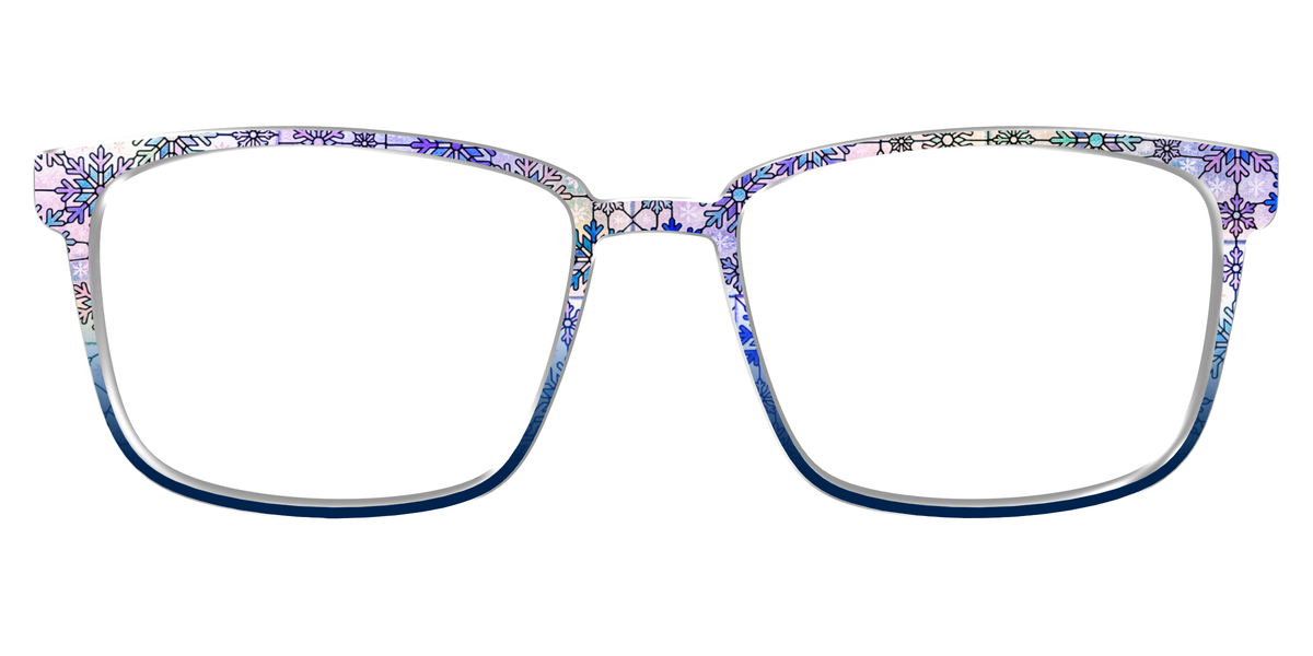 The Snowfall Stained Glass - Front Top Image - Pair Eyewear