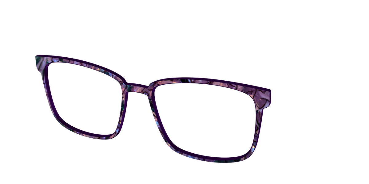 The Thistle Pearl Shell - Angle Top Image - Pair Eyewear