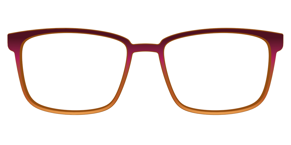 The Umber to Ochre Gradient - Front Top Image - Pair Eyewear