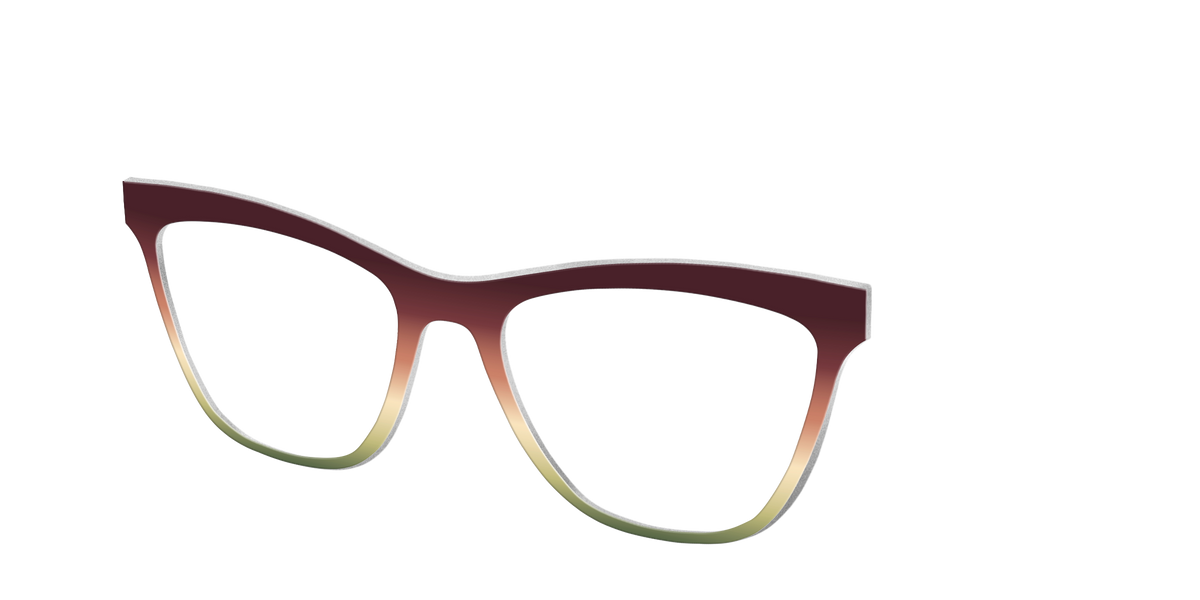 The Acorn to Moss Gradient - Angle Top Image - Pair Eyewear