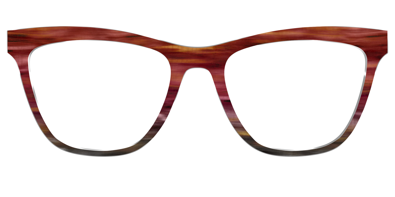 The Auburn Gradient Horn - Front Top Image - Pair Eyewear