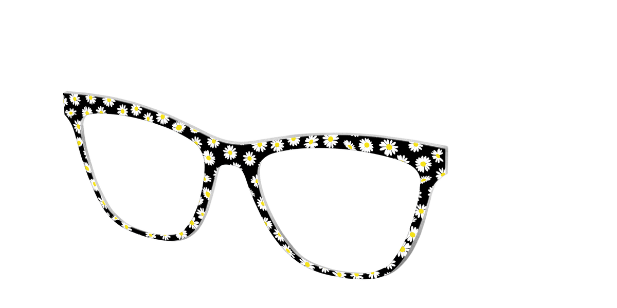 The Black Daisy - Angle Top Image - Pair Eyewear