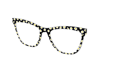 The Black Daisy - Angle Top Thumbnail - Pair Eyewear