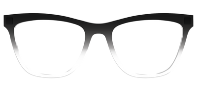 The Black Gradient Crystal - Front Top Thumbnail - Pair Eyewear