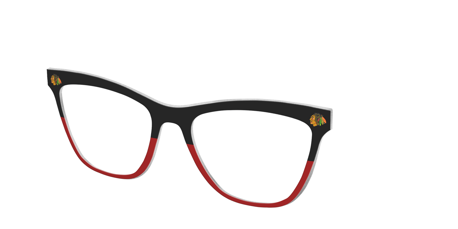 The Blackhawks® Split - Angle Top Image - Pair Eyewear