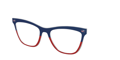 The Blue Jackets® Split - Angle Top Thumbnail - Pair Eyewear