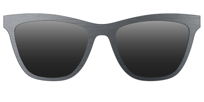 The Polarized Brushed Nickel Sun Top - Front Top Thumbnail - Pair Eyewear