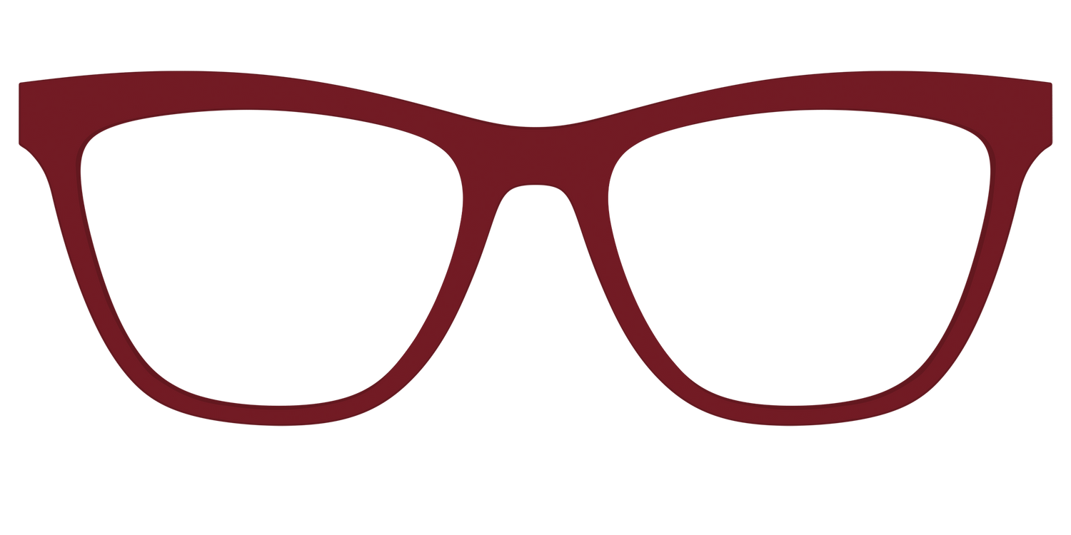 The Burgundy - Front Top Image - Pair Eyewear