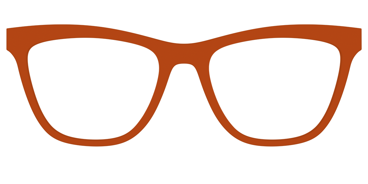 The Burnt Orange - Front Top Image - Pair Eyewear