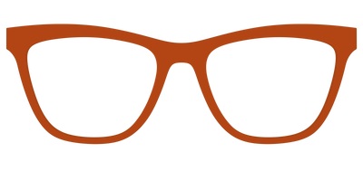 The Burnt Orange - Front Top Thumbnail - Pair Eyewear