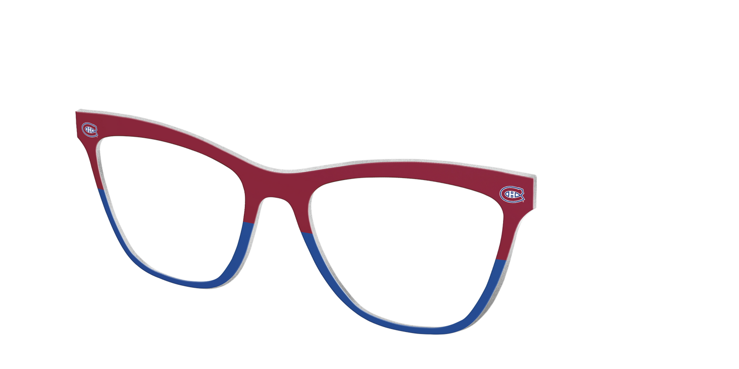 The Canadiens® Split - Angle Top Image - Pair Eyewear