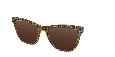 The Polarized Cheetah Spots Sun Top - Angle Top Thumbnail - Pair Eyewear