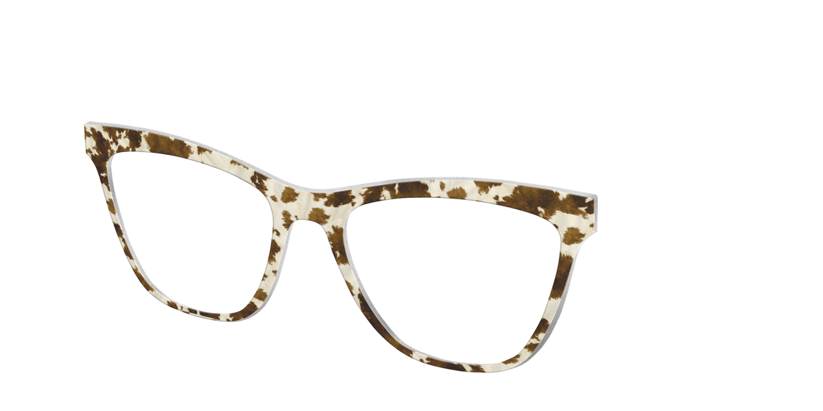 The Cowhide - Angle Top Image - Pair Eyewear
