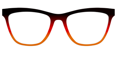 The Espresso to Pumpkin Gradient - Front Top Thumbnail - Pair Eyewear