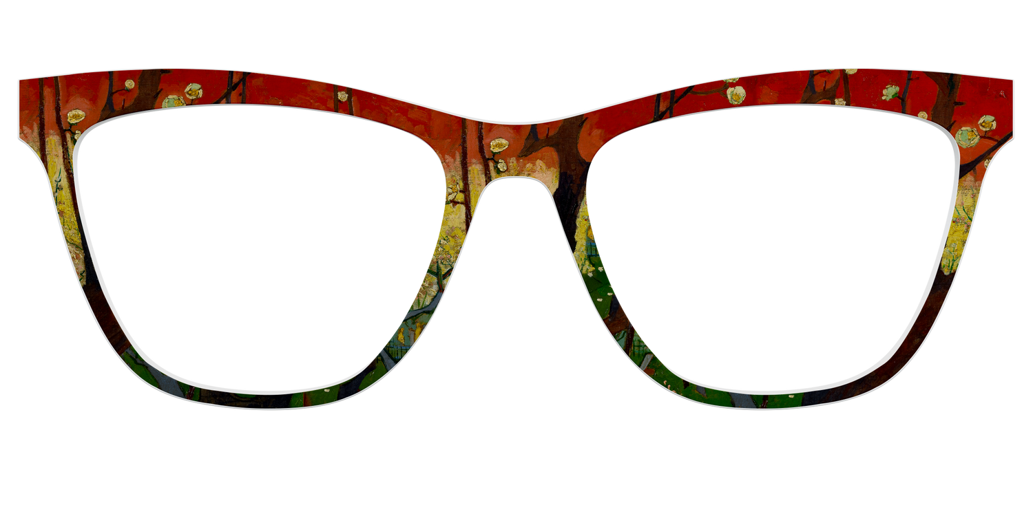 The Flowering Plum Orchard - Front Top Image - Pair Eyewear