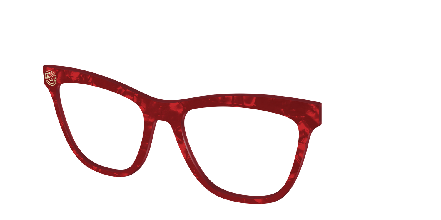 The Gryffindor™ Pearl Tortoise - Angle Top Image - Pair Eyewear