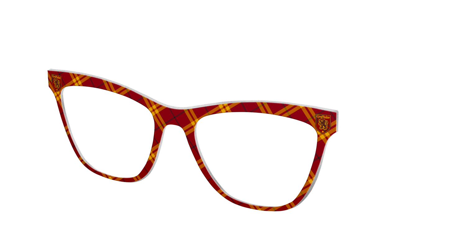 The Gryffindor™ Plaid - Angle Top Image - Pair Eyewear