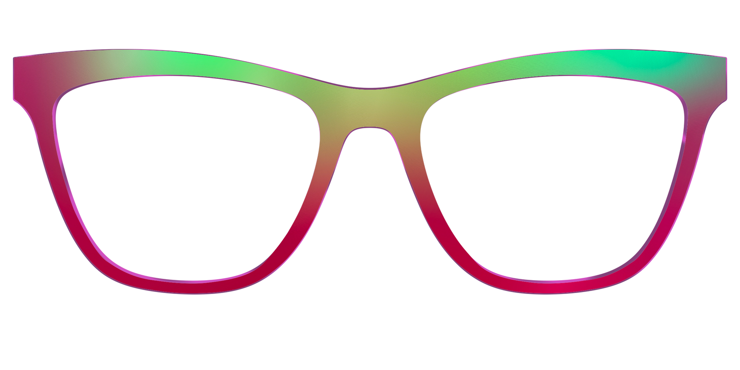 The Guava Ombre - Front Top Image - Pair Eyewear