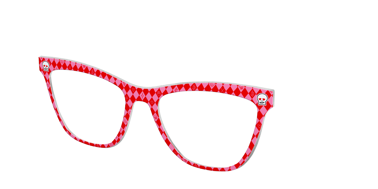 The Harley Quinn Suit - Angle Top Image - Pair Eyewear