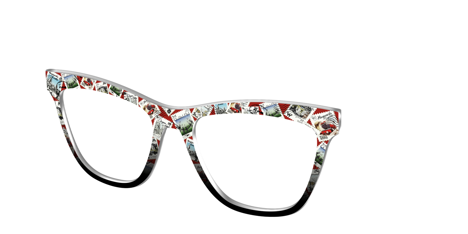 The Hogwarts™ Stamps - Angle Top Image - Pair Eyewear