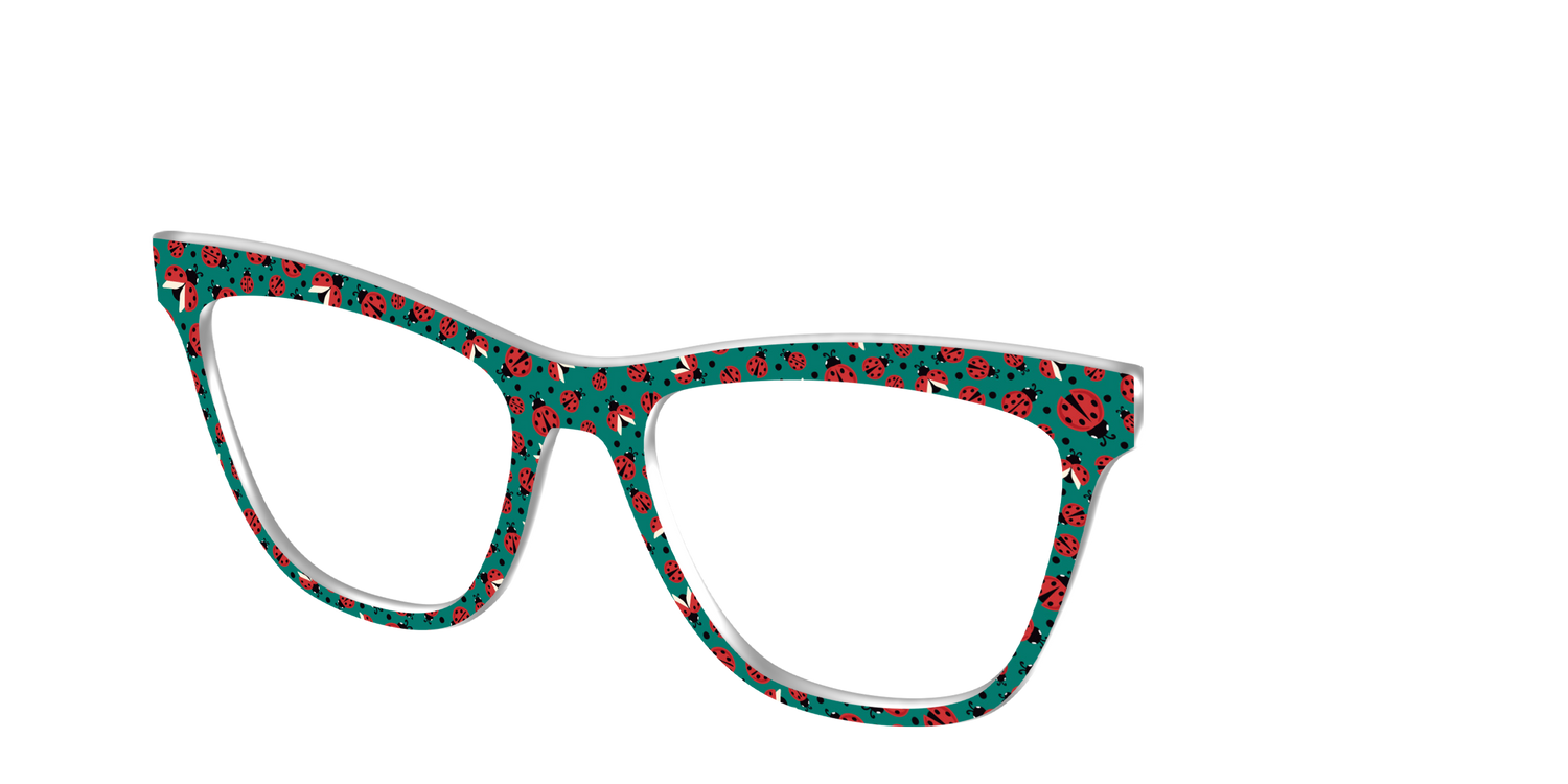 The Ladybug Bunch - Angle Top Image - Pair Eyewear