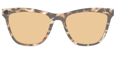 The Neutral Tort Crystal With Umber Brown Lens - Front Top Thumbnail - Pair Eyewear