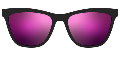 The Polarized Pink Reflective Sun Top - Front Top Thumbnail - Pair Eyewear
