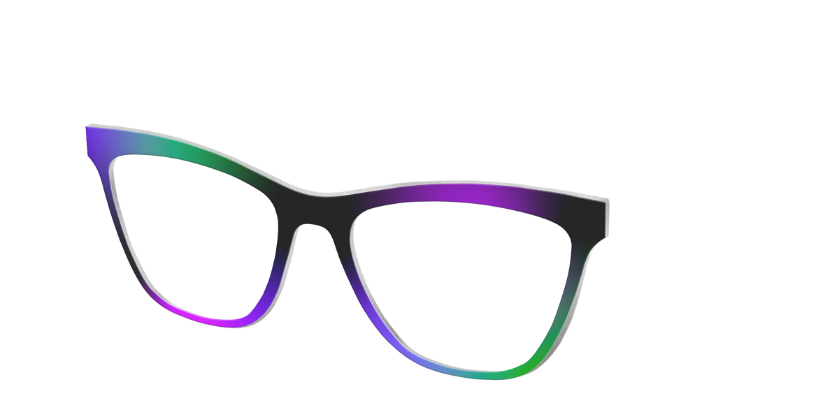 The Potion Gradient - Angle Top Image - Pair Eyewear