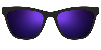 The Polarized Purple Reflective Sun Top - Front Top Thumbnail - Pair Eyewear