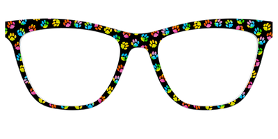 The Rainbow Paw Print - Front Top Thumbnail - Pair Eyewear