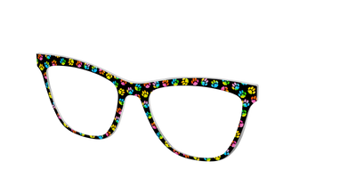 The Rainbow Paw Print - Angle Top Thumbnail - Pair Eyewear