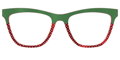 The Shimmer Strawberry - Front Top Thumbnail - Pair Eyewear