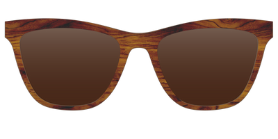 The Polarized Woodgrain Sun Top - Front Top Thumbnail - Pair Eyewear
