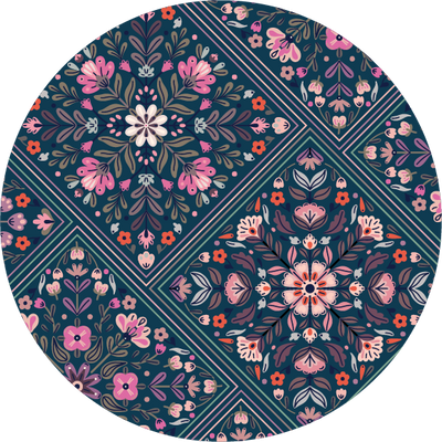 The Patchwork Hexagon Crystal Split
