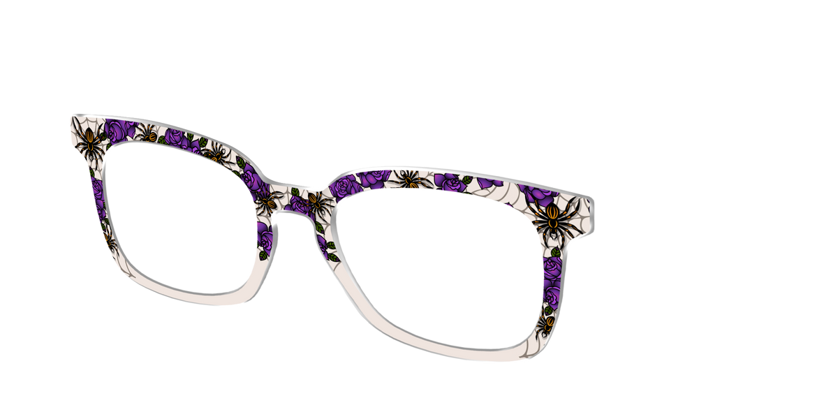 The Arachnid Rosebuds - Angle Top Image - Pair Eyewear