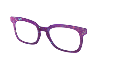 The Berry Jam Hexagons - Angle Top Thumbnail - Pair Eyewear