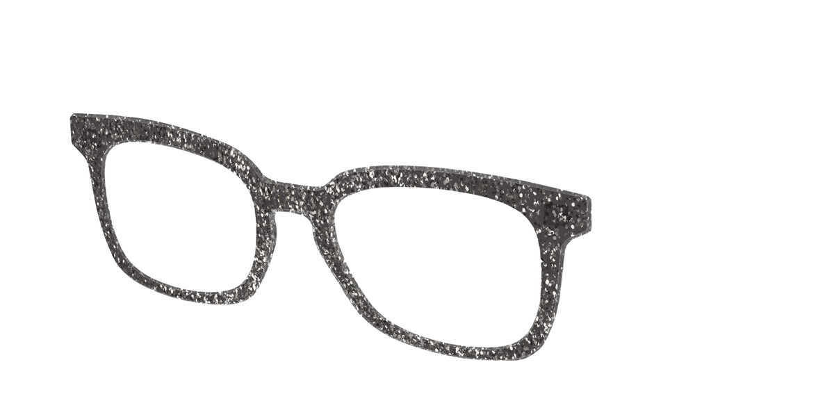 The Black Sparkle - Angle Top Image - Pair Eyewear