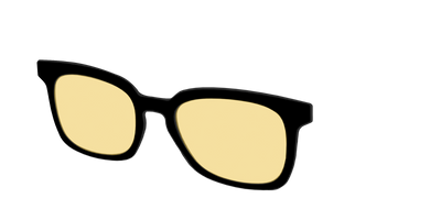 The Black with Driving Lens - Angle Top Thumbnail - Pair Eyewear