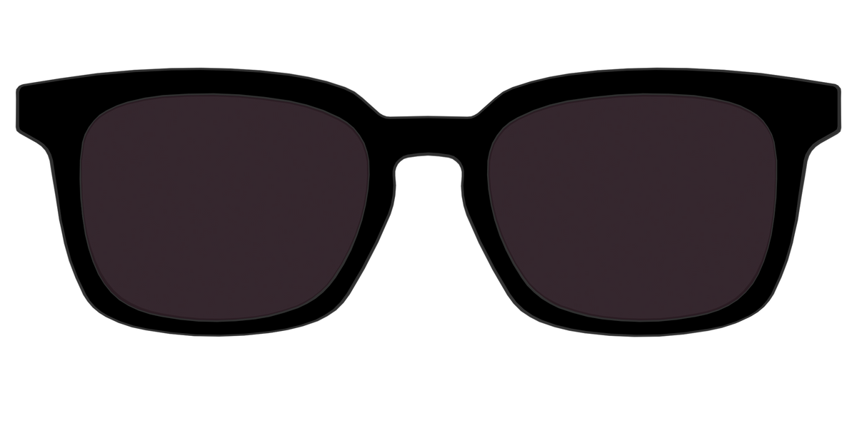 The Black with Urban Explorer lens - Front Top Image - Pair Eyewear