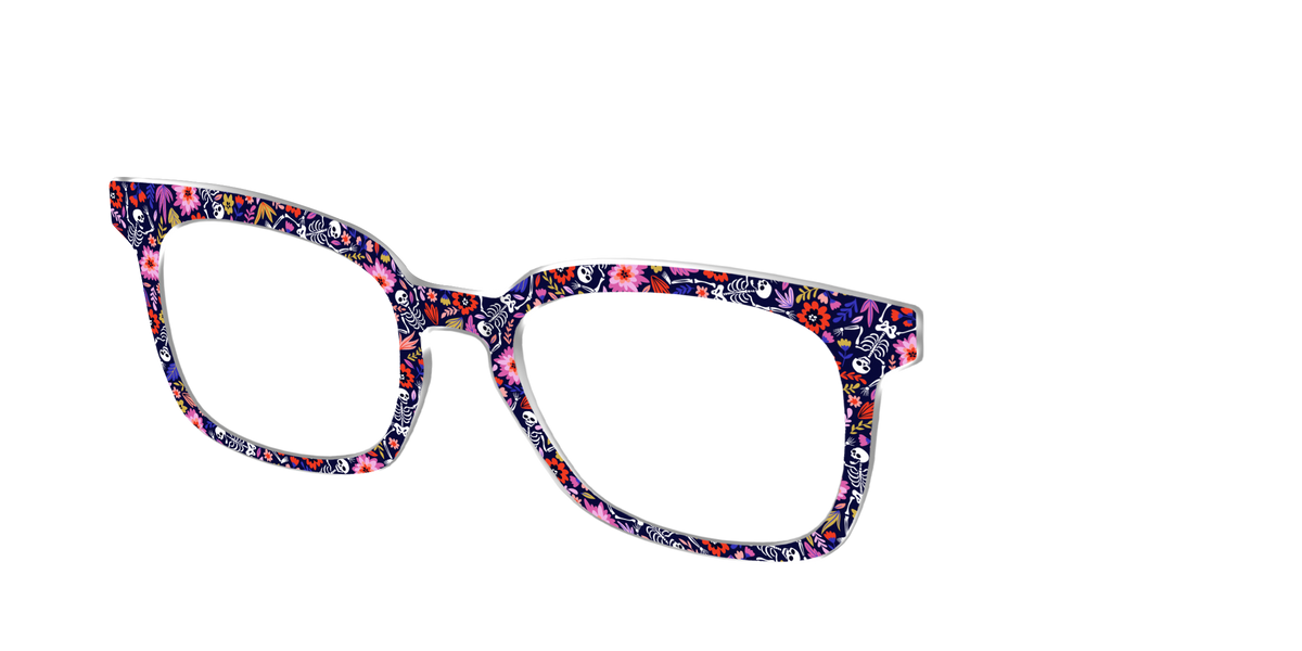 The Bone-Chilling Blossoms - Angle Top Image - Pair Eyewear