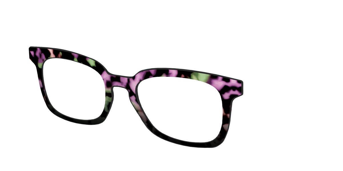 The Boysenberry Tortoise - Angle Top Image - Pair Eyewear