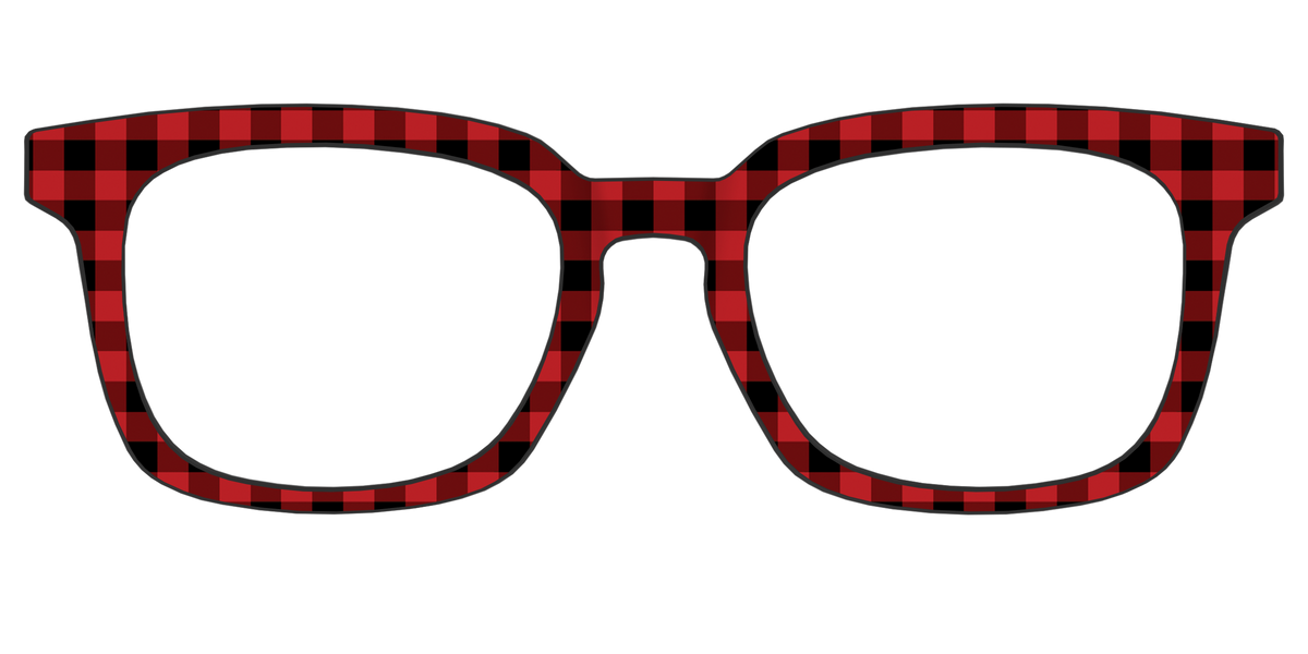 The Buffalo Plaid - Front Top Image - Pair Eyewear
