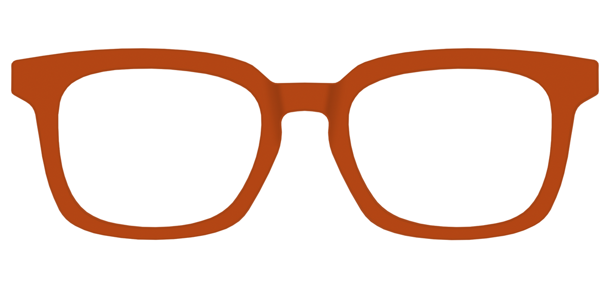 The Burnt Orange - Front Top Image - Pair Eyewear