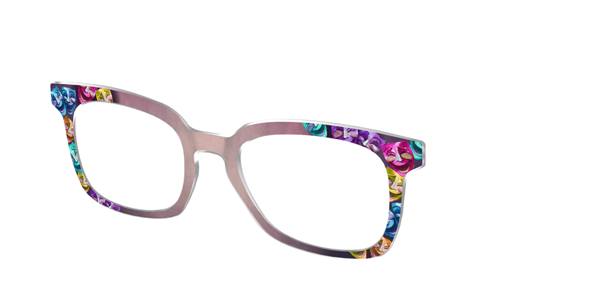 The Comedy Masks - Angle Top Image - Pair Eyewear